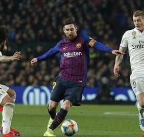 كلاسيكو ناري بين الريال وبرشلونة لحجز مكان في نهائي كأس الملك