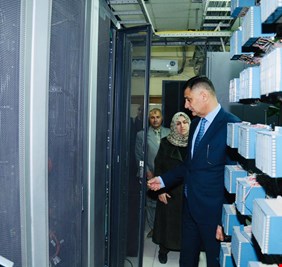 وزير الاتصالات يطلق حملة  لإزالة التجاوزات على الشبكات في كربلاء