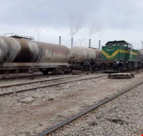 السكك الحديد تنجح بتحميل وتفريغ  القطار التجريبي الثالث لزيت الغاز