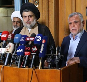 الشابندر: اول كبوة سياسية للصدر بتحالفه مع العامري !