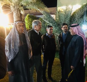 السفير الفرنسي يزور ديوان آل عصاد شيوخ قبيلة عبادة في محافظة ذي قار واهوارها .. فماذا اراد من زيارته؟