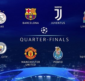 قرعة ربع نهائي دوري أبطال أوروبا تسفر عن مواجهات نارية