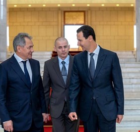 وزير الدفاع الروسي ينقل للأسد رسالة من بوتين