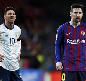 الفارق بين ميسي برشلونة وميسي الأرجنتين