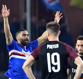 سامبدوريا يسقط ميلان في 