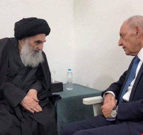 عقب لقائه المرجع الأعلى.. بري: السيد السيستاني مقاتل في سبيل وحدة العراق