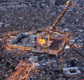 ملايين المؤمنين يحيون ذكرى إستشهاد الإمام الكاظم {ع} بأجواء آمنة وتحدي الطقس