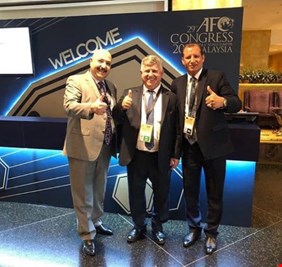 العراق يفوز بمقعد في عضوية المكتب التنفيذي للاتحاد الاسيوي