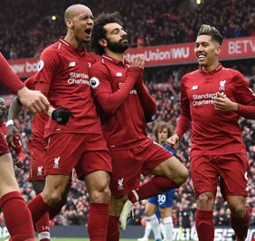 محمد صلاح يكشف سر احتفاله 