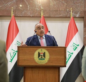 عبد المهدي يتناغم ضمناً مع رأي مقتدى الصدر ، ويقول: دعوة تشكيل اقليم البصرة ليست حقيقية