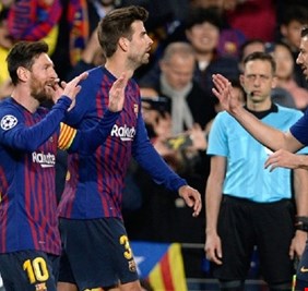 نصيحة ميسي لزملائه للتتويج بدوري أبطال أوروبا