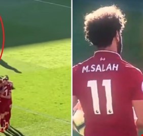 كاميرا ترصد رد فعل صلاح 