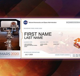 ناسا تمنح سكان الأرض فرصة إرسال أسمائهم إلى المريخ