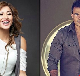 عمرو دياب يعلّق على خيانة دينا الشربيني