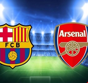 رسميا.. أرسنال يواجه برشلونة في كأس غامبر