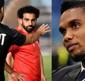 صامويل إيتو ينتقد صلاح ويحذر منتخب الفراعنة