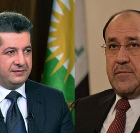 المالكي يرد على رسالة بارزاني