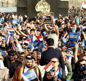 عشائر البصرة يرفضون تظاهرة تيار الحكيم :  أساس الفوضى والدمار