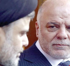 صحيفة: الصدر قد يدعم العبادي في العودة للسلطة