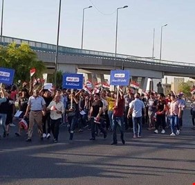 مجلس واسط : عدد متظاهري جمعة الحكيم لم يتجاوزوا الـ 