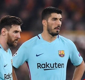 الاشتباه في وجود متفجرات في سيارتي ميسي وسواريز