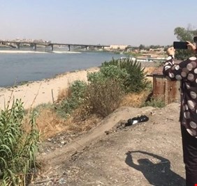 مع بدأ تركيا بملئ سد اليسو.. هكذا يبدو نهر دجلة في نينوى.. بوادر لازمة كبيرة