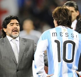 مارادونا: رأيت ميسي 