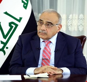 عبدالمهدي يشبه “إنجاز” رفع الكتل الكونكريتية بإزالة جدار برلين!