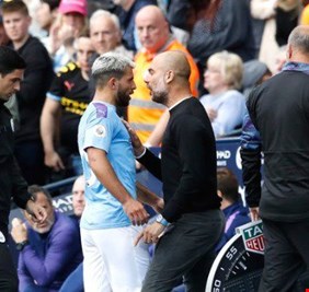 جوارديولا بعد النقاش الحاد: أعشق أجويرو