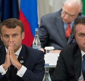 حرائق الأمازون تشعل أزمة بين رئيسين!