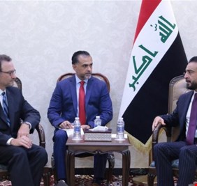 كيف واجه الرئيس الحلبوسي تقرير الحرة المثير، وماذا قال لمساعد وزير الخارجية الأمريكية ؟