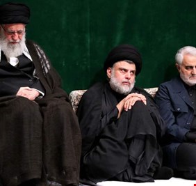 السيد مقتدى  الصدر  يلتقي الامام الخامنئي