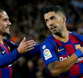 قطار برشلونة يدهس فالنسيا بخماسية مع الرأفة