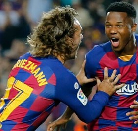 نجم برشلونة الجديد على موعد مع التاريخ في دوري أبطال أوروبا