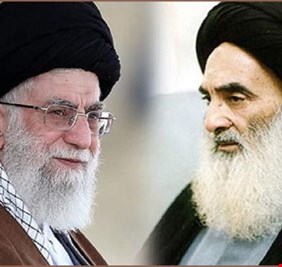 الخامنئي يصف السيستاني بـ”مرجعية العراق العظمى”