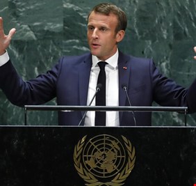 ماكرون: الظروف مهيأة لعقد اجتماع بين ترامب وروحاني ولكن الأمر يعود لهما