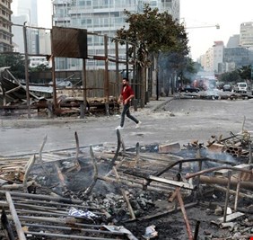 لبنان.. هدوء في العاصمة بيروت بعد تظاهرات واحتكاك مع الأمن