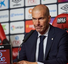 زيدان يكشف قائمة ريال مدريد لمواجهة غلطة سراي التركي