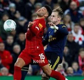 ليفربول يهزم أرسنال في مباراة 