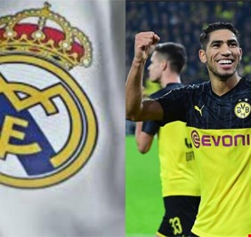 دوري الأبطال.. المغربي حكيمي يتفوق على لاعبي ريال مدريد مجتمعين!