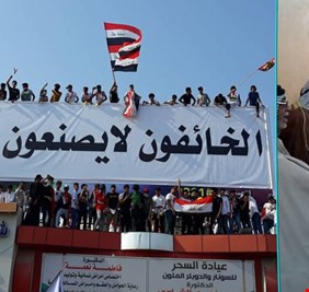 زعيم قبلي يوجه دعوة إلى “شيوخ الجنوب والفرات” لاتخاذ اجراء بشأن حماية المتظاهرين