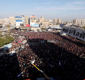 تقرير بريطاني: الاحتجاجات في العراق اكتسبت زخما كبيرا
