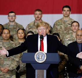 زيارة مفاجئة لترامب إلى أفغانستان