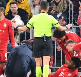 إصابة نجم البايرن الغريبة تتصدر مواقع التواصل