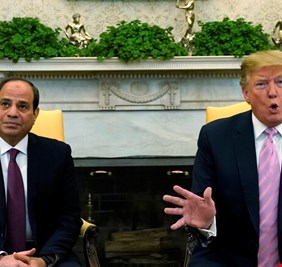 البيت الأبيض: ترامب والسيسي يرفضان التدخل الأجنبي في ليبيا