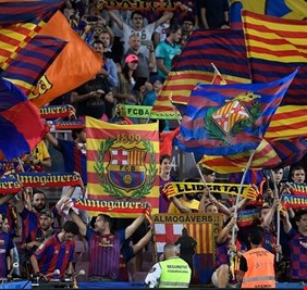 جماهير برشلونة تقع في المحظور