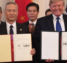 الولايات المتحدة والصين توقعان 