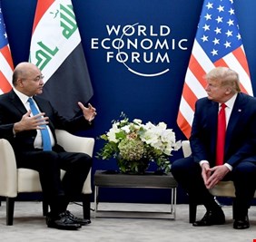 رئاسة الجمهورية تكشف تفاصيل ما دار بين صالح وترمب