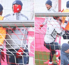 عراك بالأيدي وصفعات خلال تدريبات بايرن ميونخ.. وليفاندوفسكي يتدخل