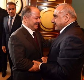 الحزب الديمقراطي: إقليم كردستان مستعد لقبول إقامة عبد المهدي فيه بعد تركه منصب رئاسة الوزراء!